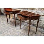 Pair Console Tables with Drawer NOW SOLD